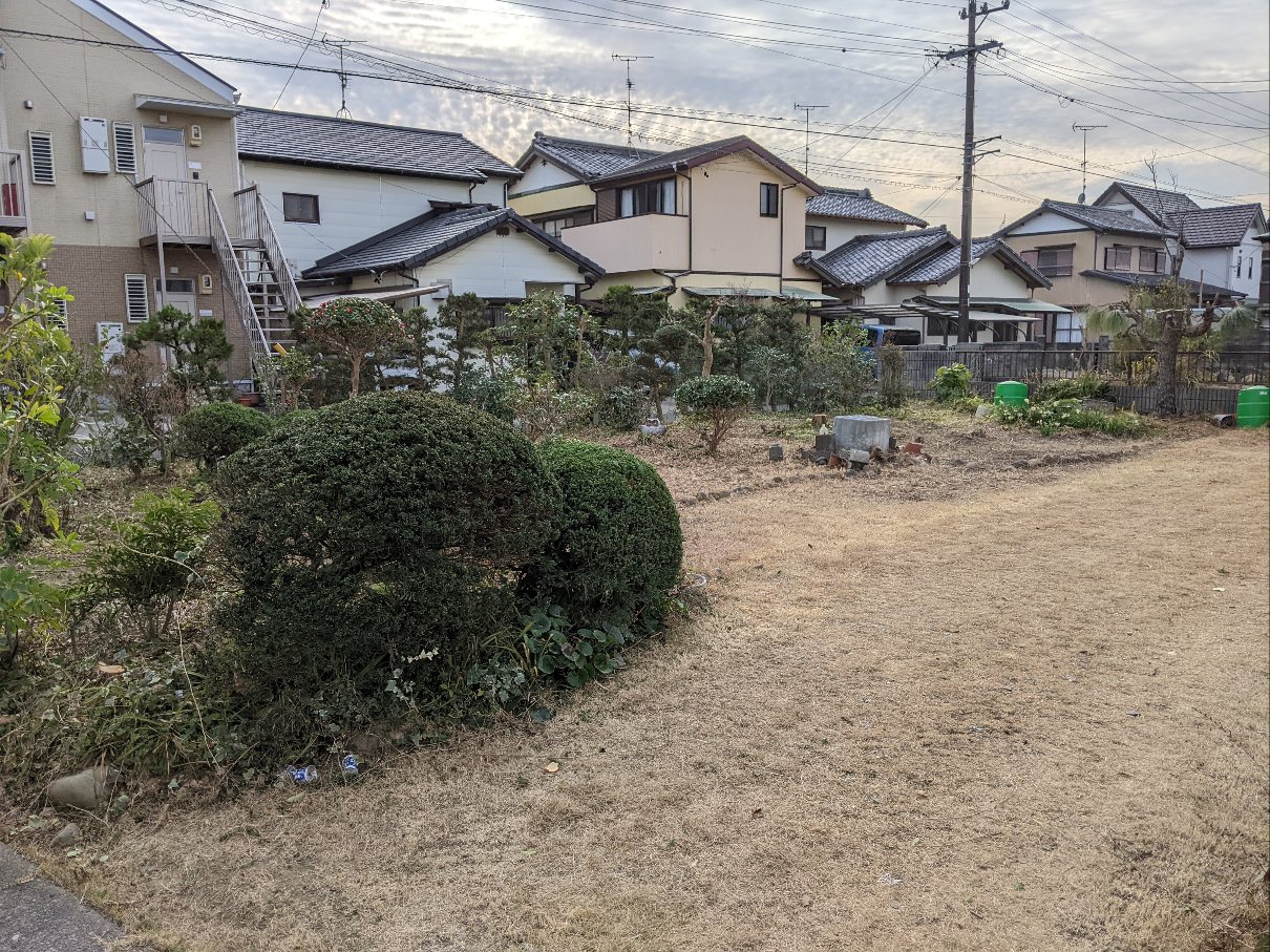 舞阪町 草刈り 剪定 伐採 刈り込み （お庭の整理）