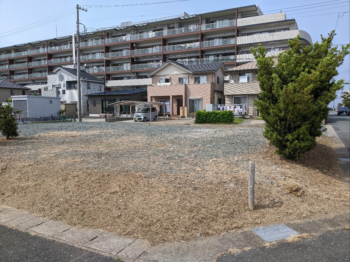 弁天島 空き地 草刈り